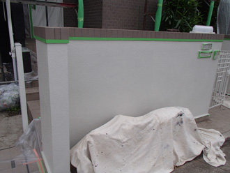 千葉市緑区　屋根塗装　外壁塗装　カラーシミュレーション　バルコニー防水　門塀塗装完了